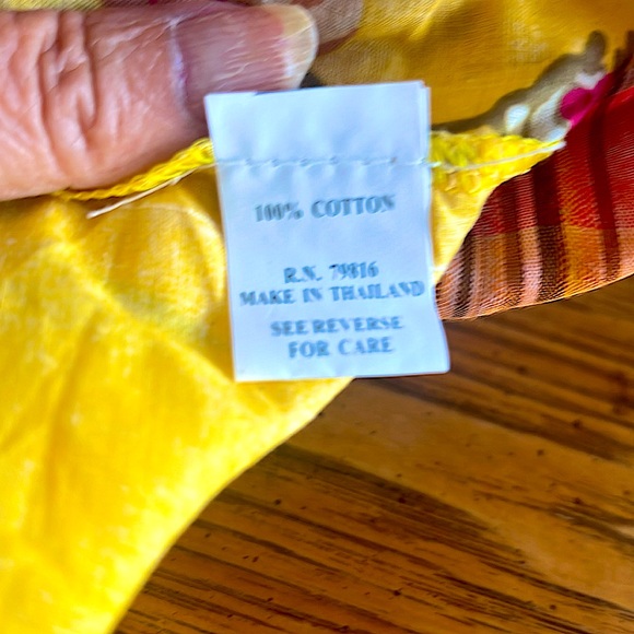 🌼🟣NWOTFlirtyDressORSkirt Vibrant Colors Crochet Top Hem High/Low S:L/XL Pristine - Picture 9 of 10